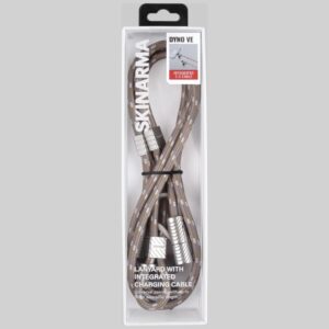 Universal phone lanyard kabelis 2in1 Skinarma Dyno Ve USB-C/USB-C beige - Image 7
