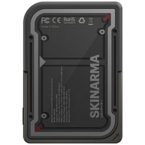 Powerbank Skinarma Nexus Mecha Magnetic Kick-Stand 5000mAh 20W PD USB-C MagSafe juodos spalvos - Image 1