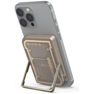 Powerbank Skinarma Nexus Mecha Magnetic Kick-Stand 5000mAh 20W PD USB-C MagSafe aukso spalvos - Image 3