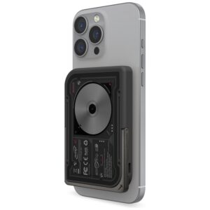 Powerbank Skinarma Nexus Nova Magnetic Kick-Stand 5000mAh 20W PD USB-C MagSafe juodos spalvos - Image 2