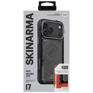Dėklas Skinarma Vigor MagSafe Apple iPhone 17 Pro Max graphite - Image 5