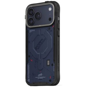 Dėklas Skinarma Vigor MagSafe skirtas Apple iPhone 17 Pro Max mėlynos spalvos - Image 2