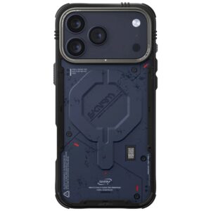 Dėklas Skinarma Vigor MagSafe skirtas Apple iPhone 17 Pro mėlynos spalvos - Image 3