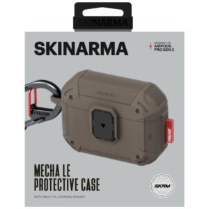 Dėklas Skinarma Mecha LE skirtas AirPods Pro 3 Birch - Image 4