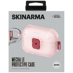 Dėklas Skinarma Mecha LE skirtas AirPods Pro 3 Frost Blush - Image 4