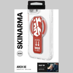 Magnetic handle Skinarma Arch XE Phaze Smart Grip-Stand red - Image 4