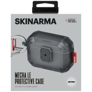 Dėklas Skinarma Mecha LE skirtas AirPods Pro 3 smoke - Image 4