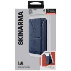 Wallet Skinarma Kado Haxa Magnetic Cardholder Grip Stand blue - Image 3