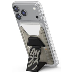 Wallet Skinarma Kado Aegis Magnetic Cardholder Grip Stand pilkos spalvos - Image 2