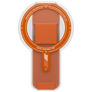 Magnetic handle Skinarma Arch XE Phaze Smart Grip-Stand oranžinės spalvos - Image 1