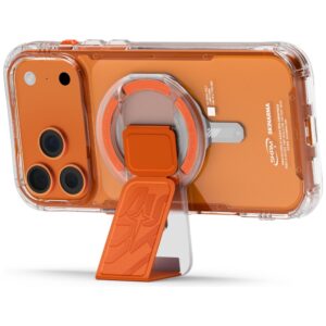 Magnetic handle Skinarma Arch XE Phaze Smart Grip-Stand oranžinės spalvos - Image 4