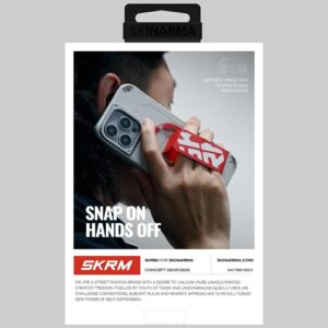 Magnetic handle Skinarma Arch XE Phaze Smart Grip-Stand blue - Image 5