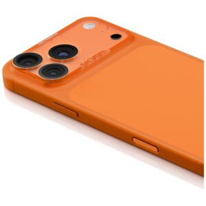 Camera Lens Glass Skinarma Magma Full Matte skirtas Apple iPhone 17 Pro orange - Image 2
