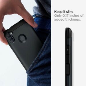 Spigen Tough Armor Samsung M115 M11 juodos spalvos ACS00857 - Image 5