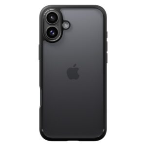 Spigen Ultra Hybrid iPhone 16 Plus 6.7" matinis juodas dėklas ACS08072 - Image 3