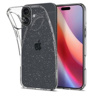 Spigen Liquid Crystal Apple iPhone 16 Plus 6.7" Glitter crystal ACS08065 - Image 2