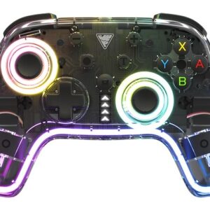 Dragonshock Orion Glow Juoda „Bluetooth“ Žaidimų pultelis Analoginis / skaitmeninis Nintendo Switch - Image 1