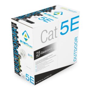 Alantec KIF5OUT305 tinklo kabelis Juoda 305 m Cat5e F/UTP (FTP)