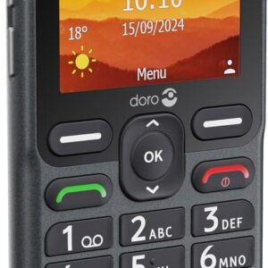 Doro Leva L10 6,1 cm (2.4") 120,7 g Juoda Bazinis telefonas - Image 2