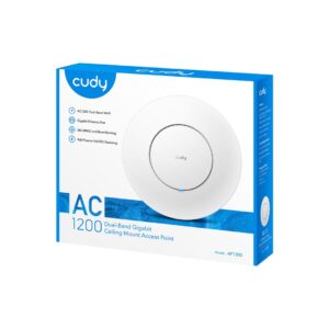 Cudy AP1300 867 Mbit/ai Balta Maitinimas per Eternetą (PoE) - Image 2