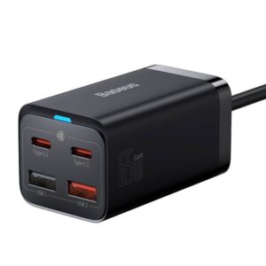 Baseus GaN3 Pro Mobilusis telefonas, Planšetinis kompiuteris Juoda AC Vidaus
