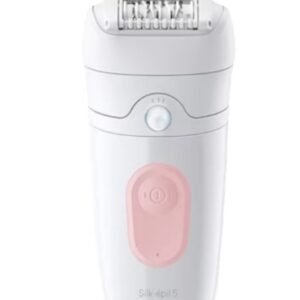 Braun Silk-épil 5 5-000 28 pincetai Rožinė, Balta - Image 1