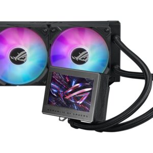 ASUS ROG Ryujin III 240 ARGB Procesorius Universalusis skystinis aušintuvas 12 cm Juoda 1 vnt