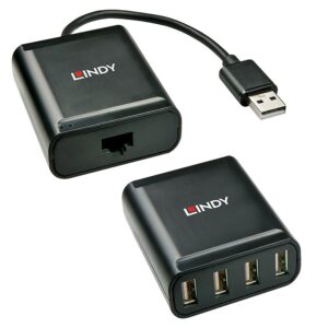 Lindy 42679 sąsajos šakotuvas USB 2.0 Juoda - Image 1