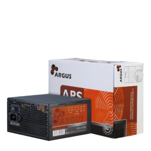 Inter-Tech Argus APS maitinimo blokas 720 W 20+4 pin ATX ATX Juoda