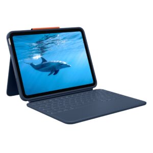 Logitech 920-011191 mobiliojo įrenginio klaviatūra QWERTZ Vokiečių Smart Connector Mėlyna - Image 3