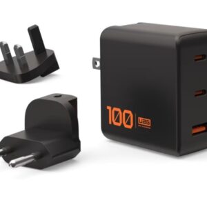 Urban Armor Gear 9B443811V4040 mobiliojo įrenginio kroviklis Ausinės, Išmanusis telefonas, Universalus, Planšetinis kompiuteris, Knyginis kompiuteris Juoda, Oranžinė AC Spartusis įkrovimas Vidaus