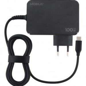 Mobilis 020023 maitinimo adapteris / inverteris Vidaus 100 W Juoda - Image 1