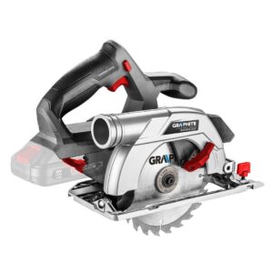 Graphite 58G023 Nešiojamasis diskinis pjūklas 16,5 cm Pilka, Raudona, Sidabras 4200 RPM