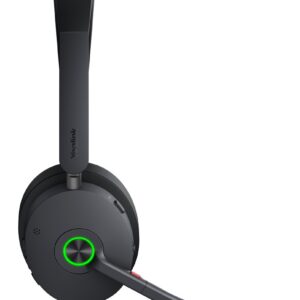 Yealink BH74 UC USB-C/A Laisvų rankų įranga Bevielis Su lankeliu Biuras / skambučių centras USB Type-C / USB Type-A Bluetooth Juoda - Image 3