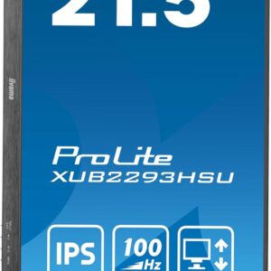 iiyama ProLite XUB2293HSU-B7 kompiuterio monitorius 54,6 cm (21.5") 1920 x 1080 pikseliai „Full HD“ LED Juoda - Image 3