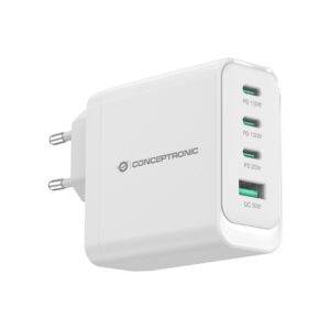 Conceptronic ALTHEA22W100 mobiliojo įrenginio kroviklis Universalus Balta AC Spartusis įkrovimas Vidaus - Image 2