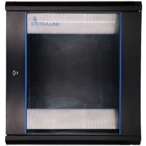 Extralink EX.7263 lentyna 12U Sieninis stovas Juoda - Image 2