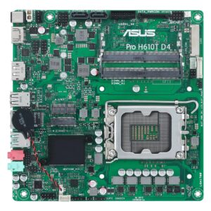 ASUS Pro H610T D4-CSM Intel H610 LGA 1700 Thin Mini ITX - Image 3