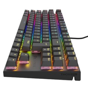 GENESIS NKG-1886 klaviatūra Žaidimams USB QWERTZ Vokiečių Juoda - Image 2