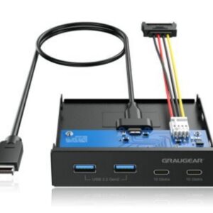 GRAUGEAR G-MP02 kompiuterio korpuso dalis Universalus Priekinis skydelis
