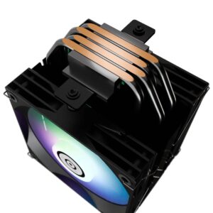 Enermax ETS-T41D-ARGB Kompiuterio aušinimo sistema Procesorius Orinis aušintuvas 12 cm Juoda - Image 3