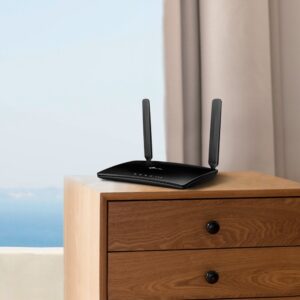 TP-Link TL-MR6400 belaidis maršrutizatorius Greitas eternetas Viena juosta (2,4 GHz) 4G Juoda - Image 3