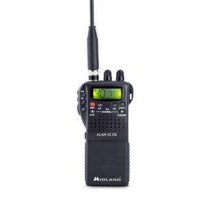 Midland C1267 abipusio radijo ryšio įrenginys 40 kanalai 26.565 - 27.99125 MHz Juoda