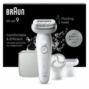 Braun Silk-épil 9 9-061 40 pincetai Sidabras, Balta - Image 2