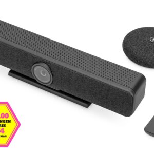 Digitus DS-55580 vaizdo konferencijų sistema 8 MP Ethernet LAN jungtis Bendradarbiavimo vaizdo ryšiu juosta