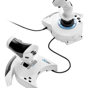Thrustmaster T.Flight Hotas 5 Microsoft Flight Simulator Edition Balta USB Skraidymo simuliatorius Skaitmeninis PC, PlayStation 5, PlayStation 4 - Image 3