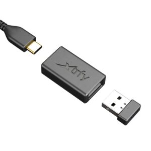 CHERRY XTRFY M42 RGB kompiuterio pelė Žaidimams Abiems rankoms RF Wireless + USB Type-C Optinis 19000 DPI - Image 3