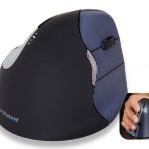 BakkerElkhuizen Evoluent4 Wireless kompiuterio pelė Biuras Dešinės rankos Radijo dažnio belaidė Lazeris 2600 DPI - Image 1