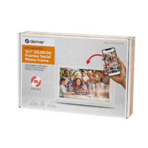 Denver PFF-1021 skaitmeninis nuotraukų rėmelis Balta 25,6 cm (10.1") Lietimui jautrus ekranas „Wi-Fi“ - Image 3