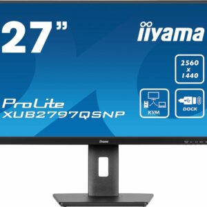 iiyama ProLite XUB2797QSNP-B1 kompiuterio monitorius 68,6 cm (27") 2560 x 1440 pikseliai Quad HD LED Juoda - Image 2